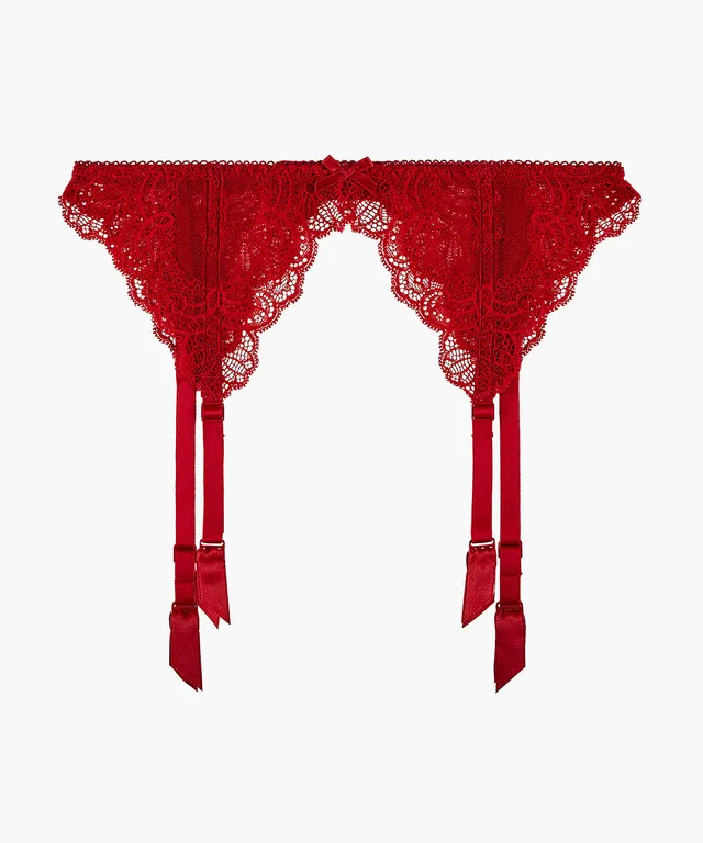 aubade-danse-des-sens-porte-jarretelles-irresistible-red image 1