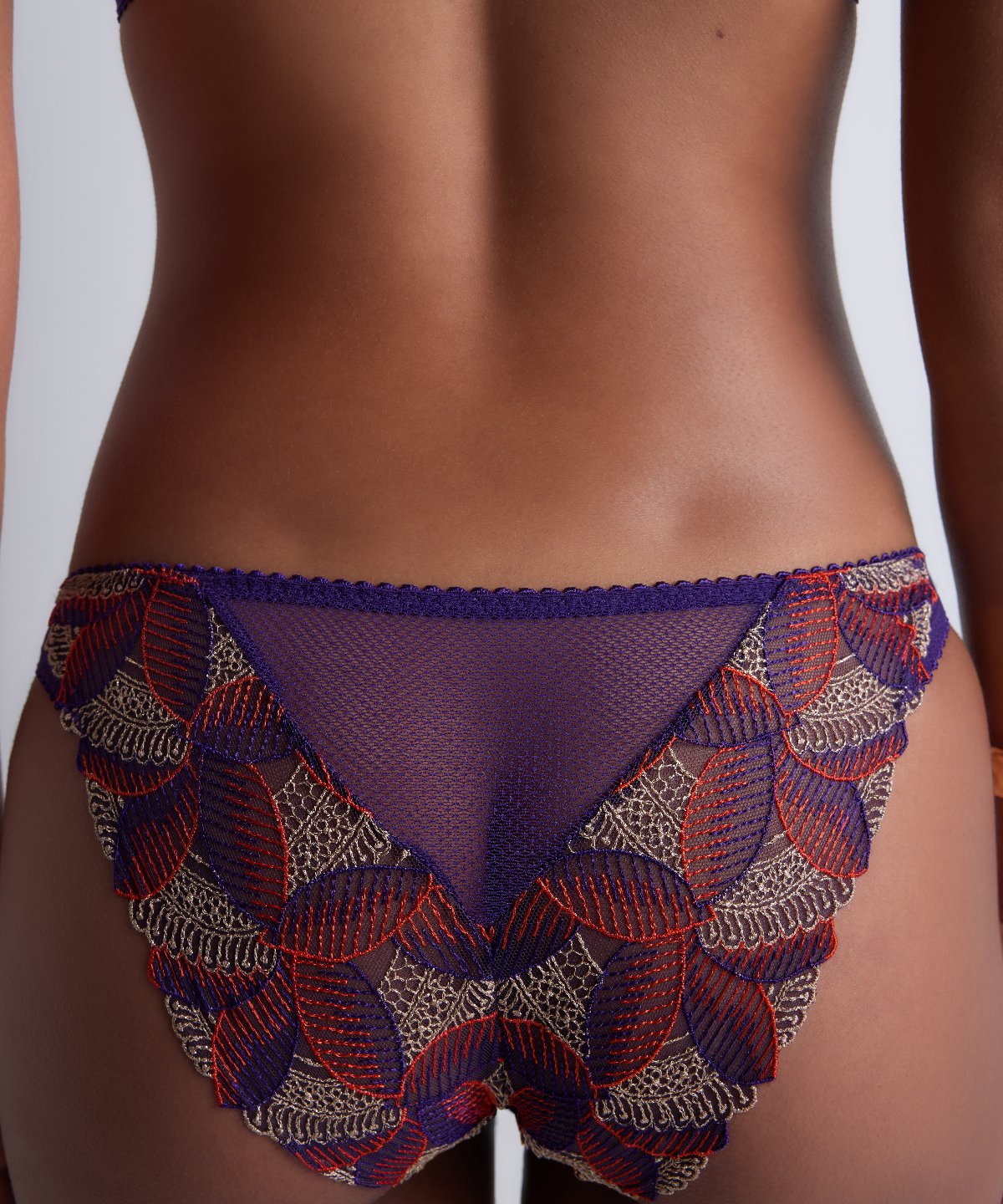 aubade-life-celebration-culotte-taille-basse-vivid-purple image 8