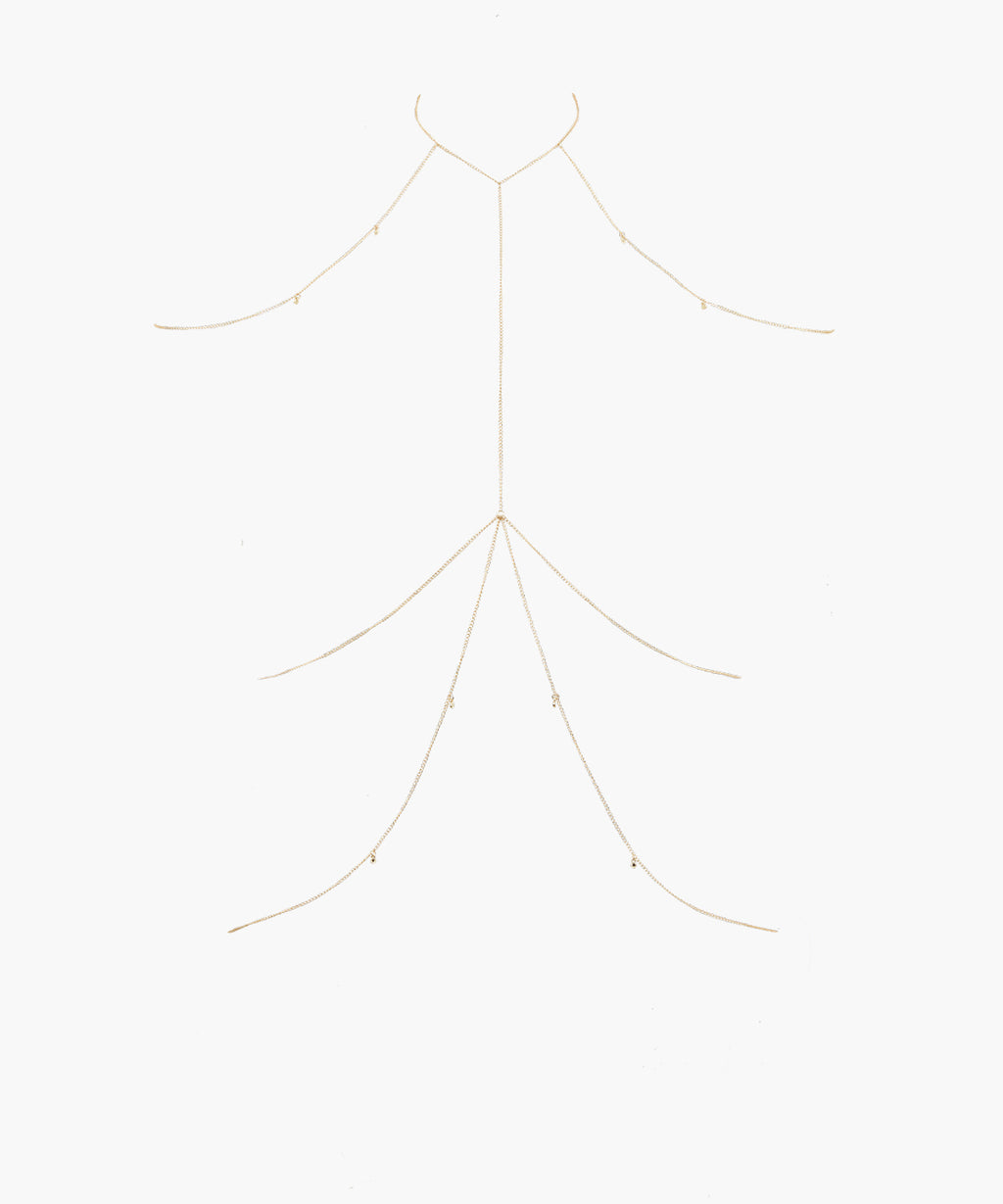 aubade-chain-of-love-harnais-bijou-dor image 1