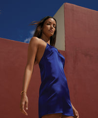 aubade-silk-desire-nuisette-soie-stretch-bleu-lectrique image 4
