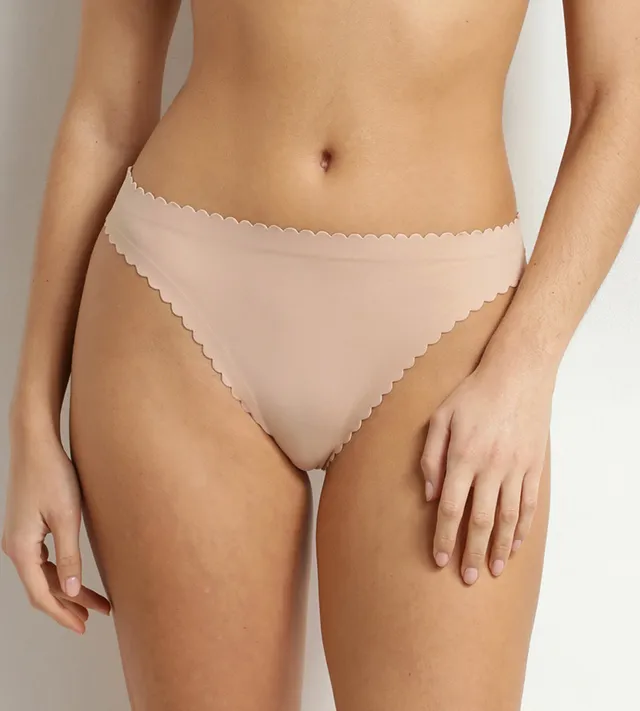 dim-body-touch-string-femme-microfibre-nude image 1