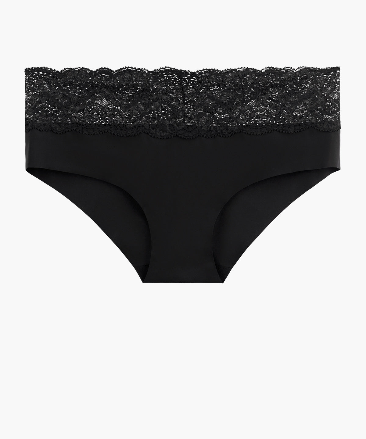 aubade-sweetessence-shorty-noir-dentelle-recycl-e-t1 image 1