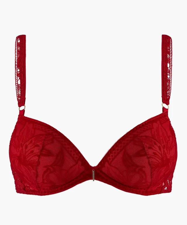 aubade-c-ur-corps-push-up-bh-rouge-rebelle image 1
