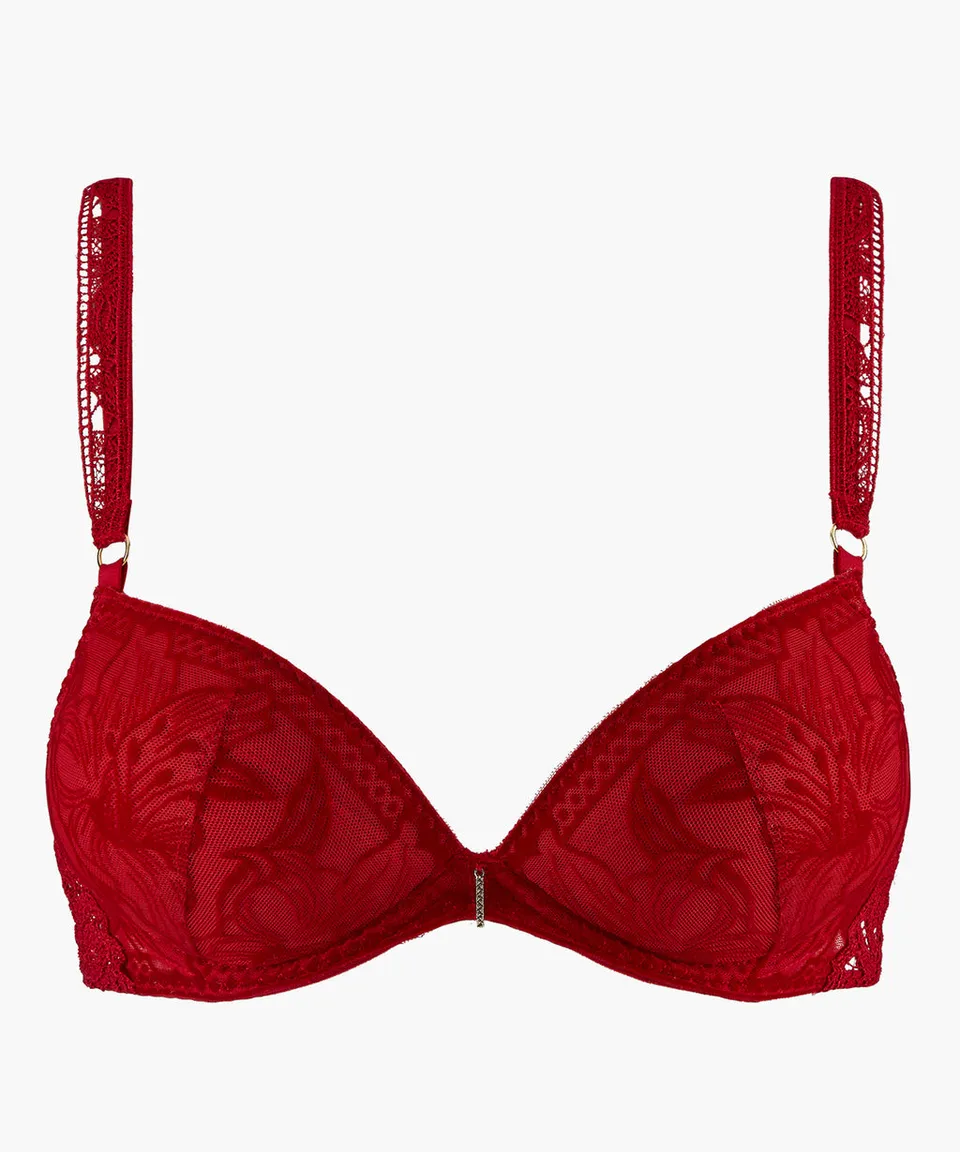 aubade-c-ur-corps-push-up-bh-rouge-rebelle image 1