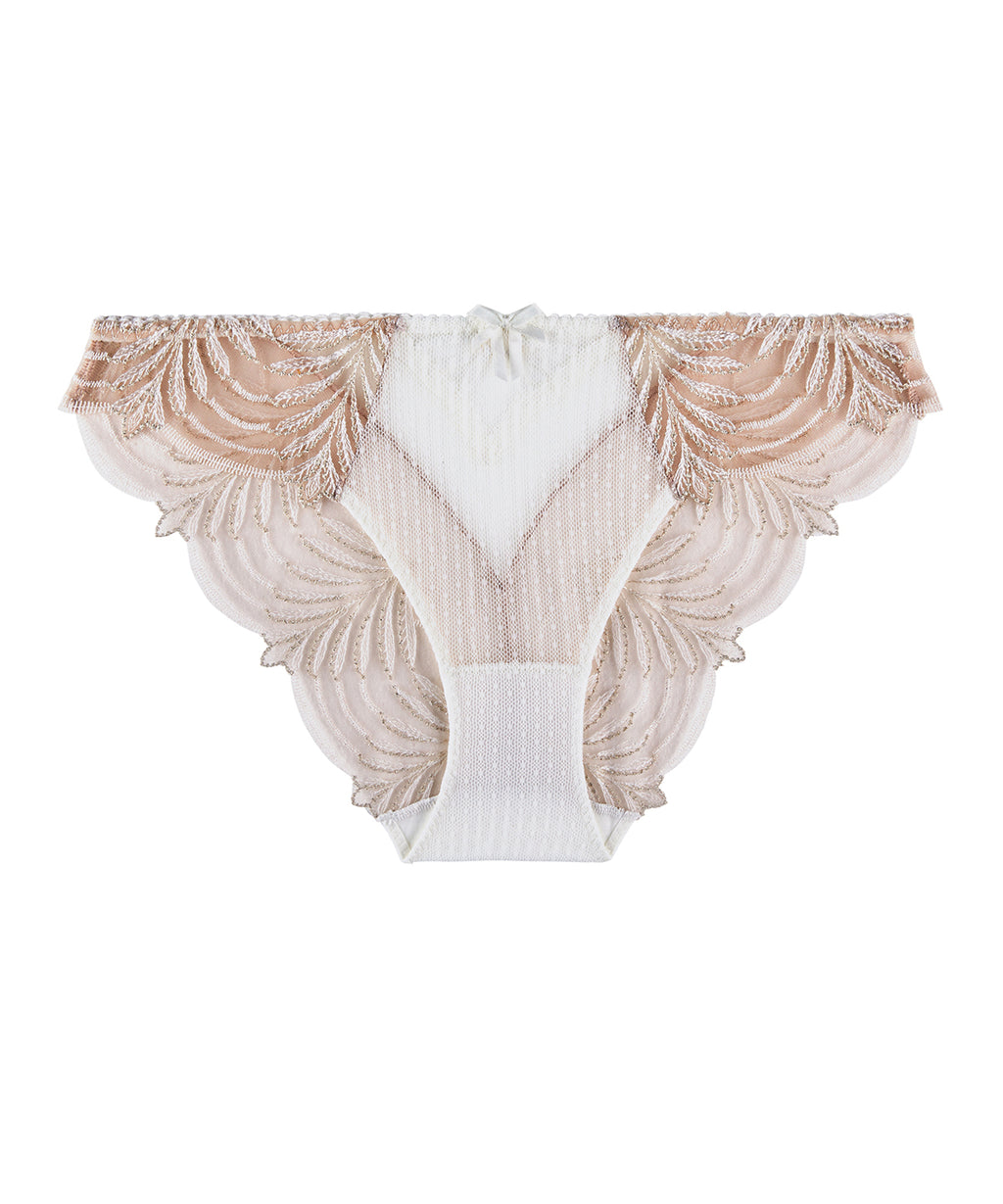 aubade-hypnolove-italien-slip-gold-feather image 1