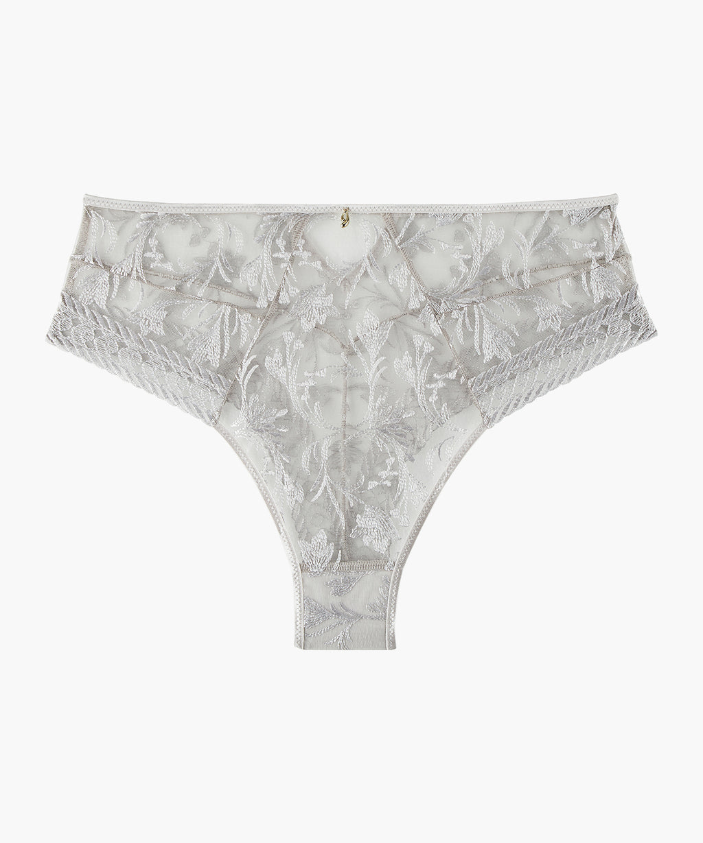 aubade-magnetic-spell-culotte-taille-haute-platinum image 1