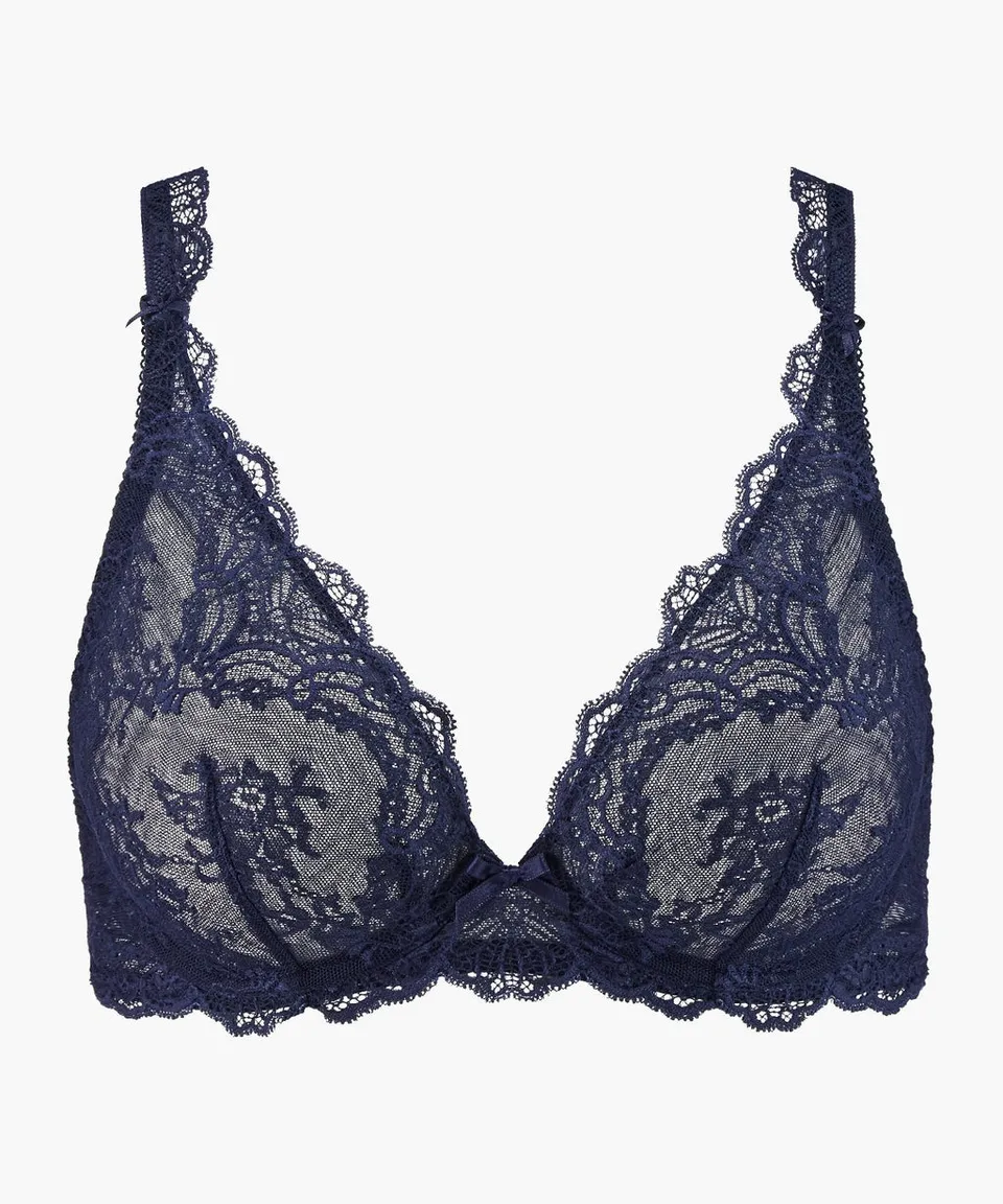 aubade-danse-des-sens-soutien-gorge-triangle-armatures-evening-blue-2 image 1