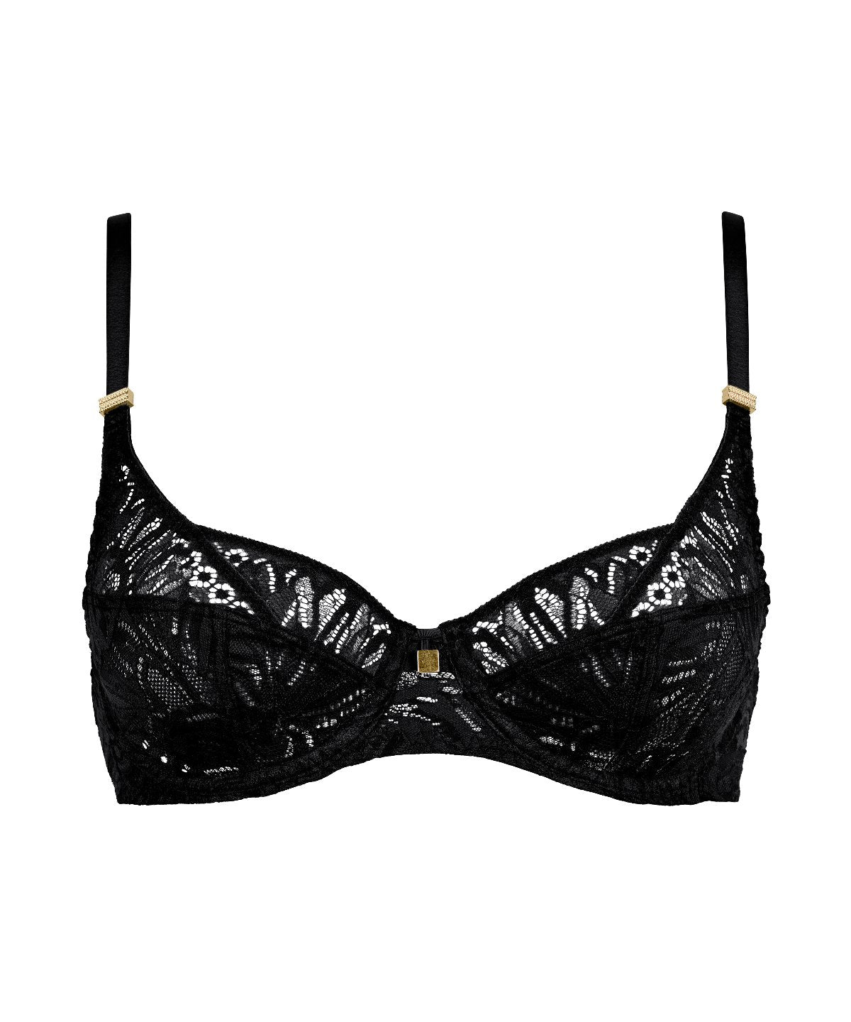 aubade-love-soul-soutien-gorge-embo-tant-foulard-black image 1