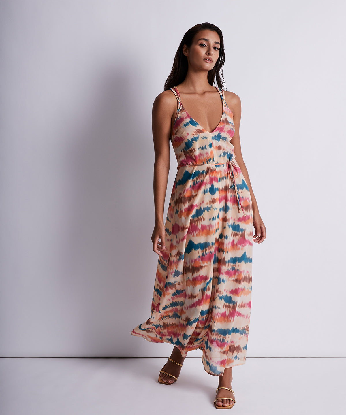 aubade-evening-sand-robe-longue-seashell-2 image 2