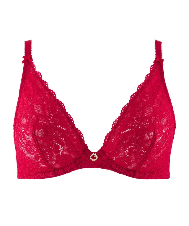 aubade-rosessence-soutien-gorge-triangle-plunge-armatures-gala image 1