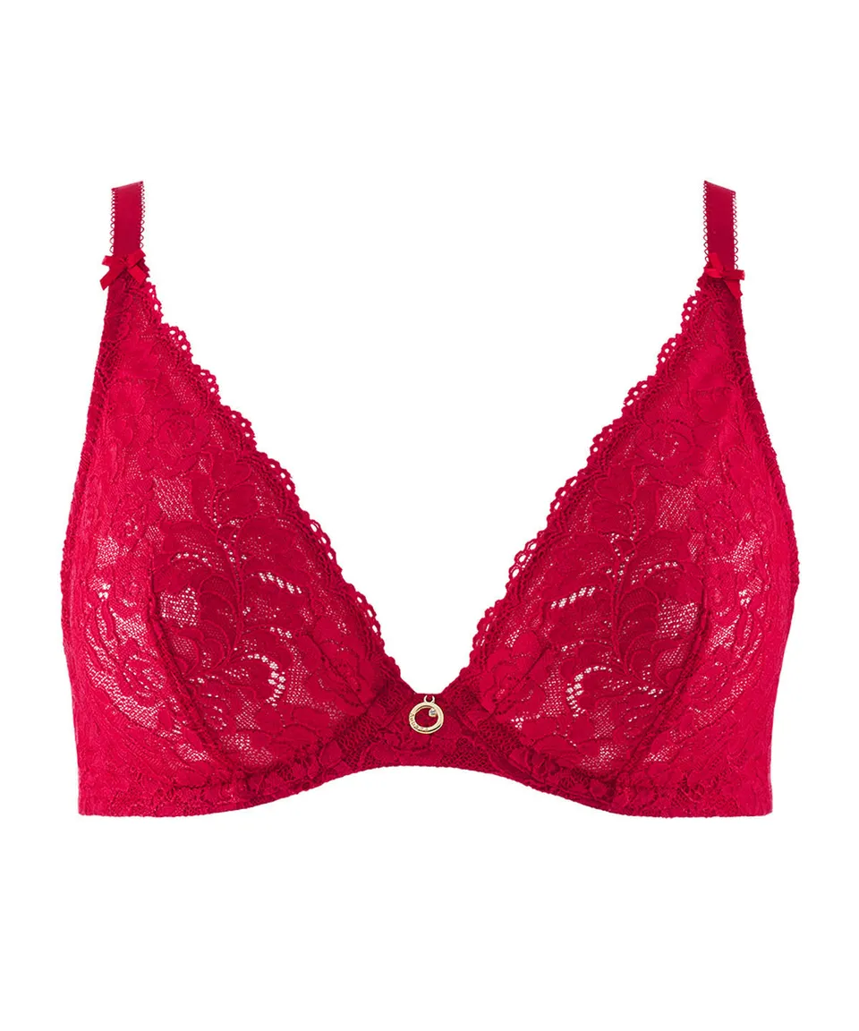 aubade-rosessence-soutien-gorge-triangle-plunge-armatures-gala image 1