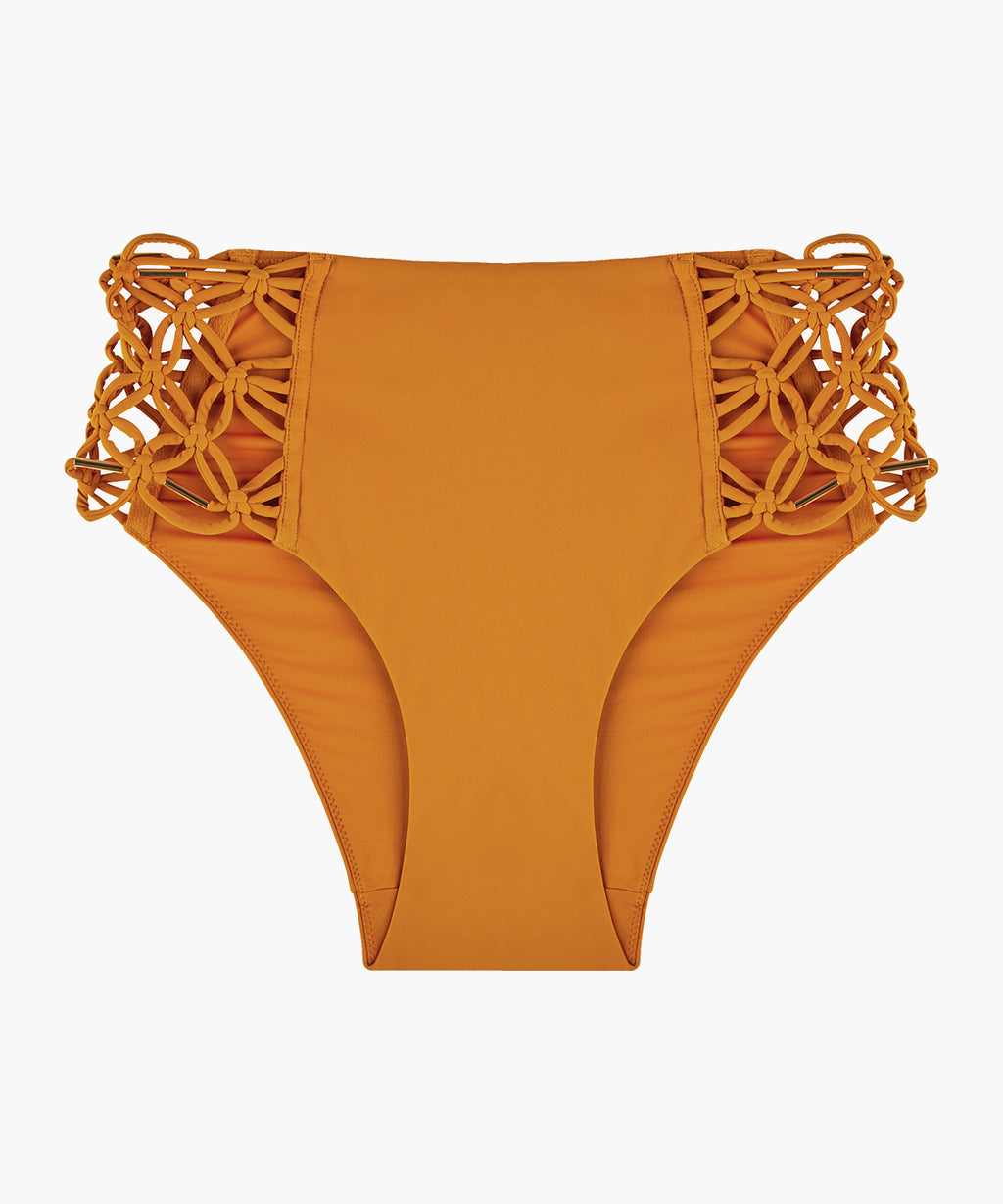aubade-gipsy-muse-slip-taille-haute-saffron image 1