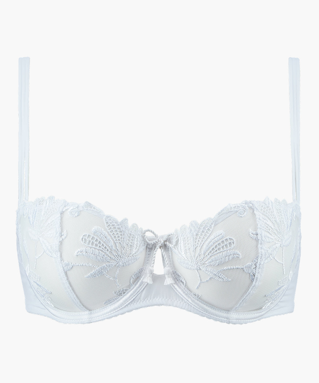 aubade-lovessence-soutien-gorge-demi-coque-armatures-blanc image 1