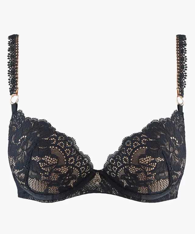 aubade-night-bird-push-up-plunge-black-queen image 1