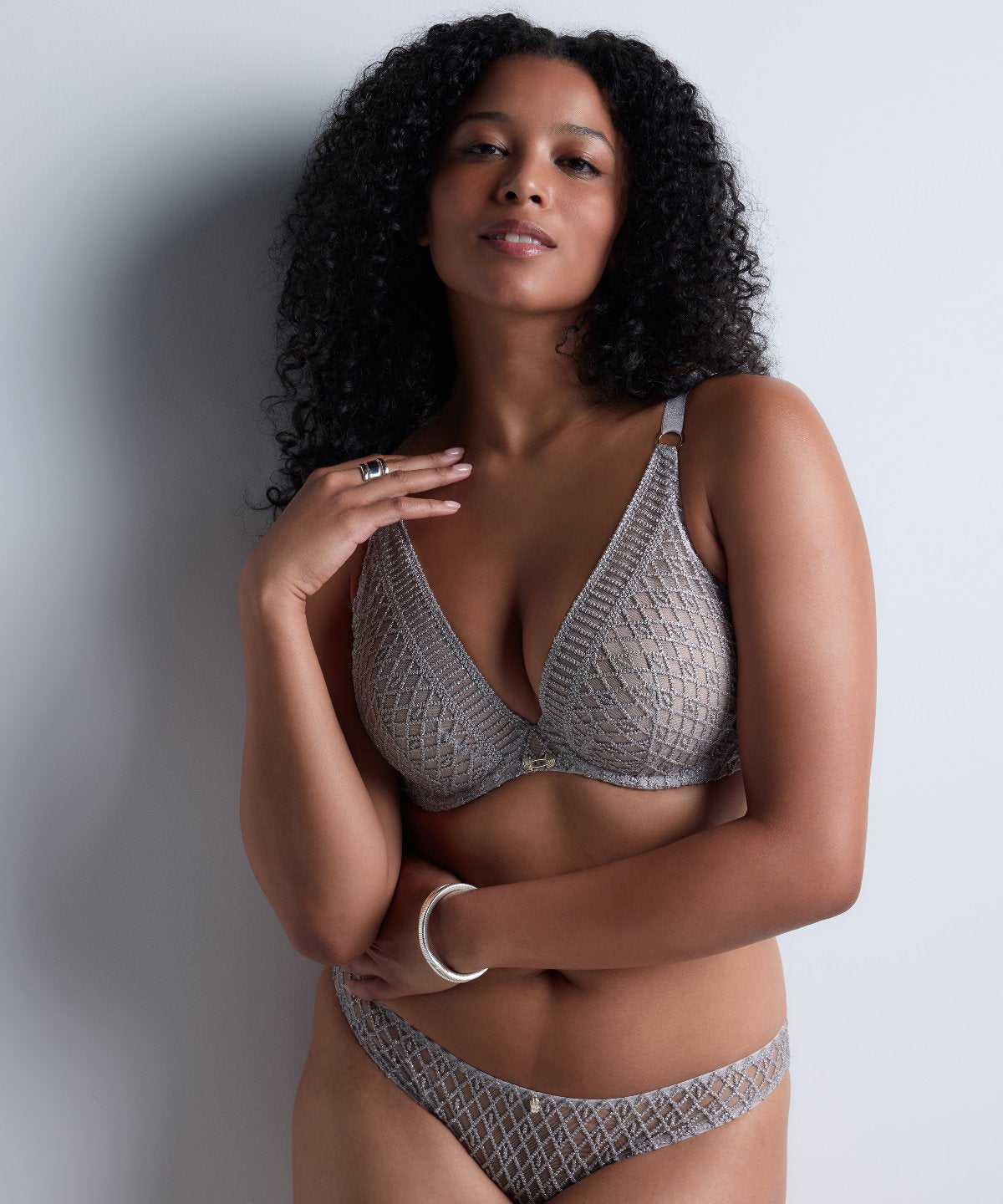 aubade-stardust-dream-soutien-gorge-triangle-armatures-cosmos-silver-2 image 2