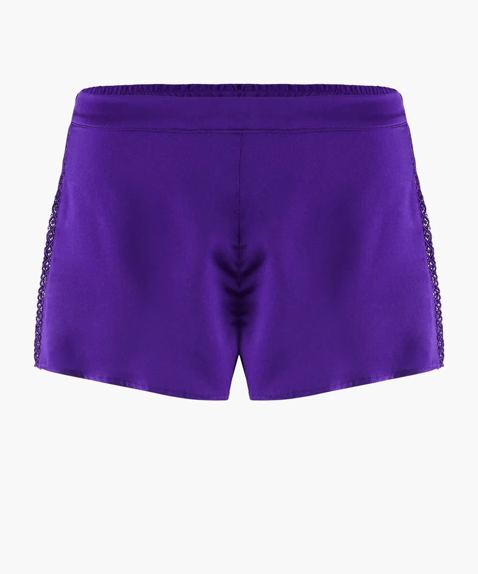 aubade-silk-desire-shorty-ultraviolet image 1