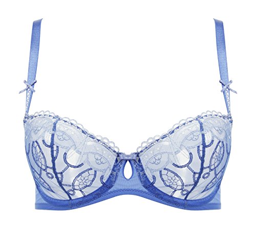 darjeeling-gilda-soutien-gorge-corbeille-femme-bleu-90c image 2