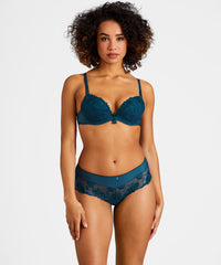 aubade-soutien-gorge-push-up-lovessence-imperial-green image 2