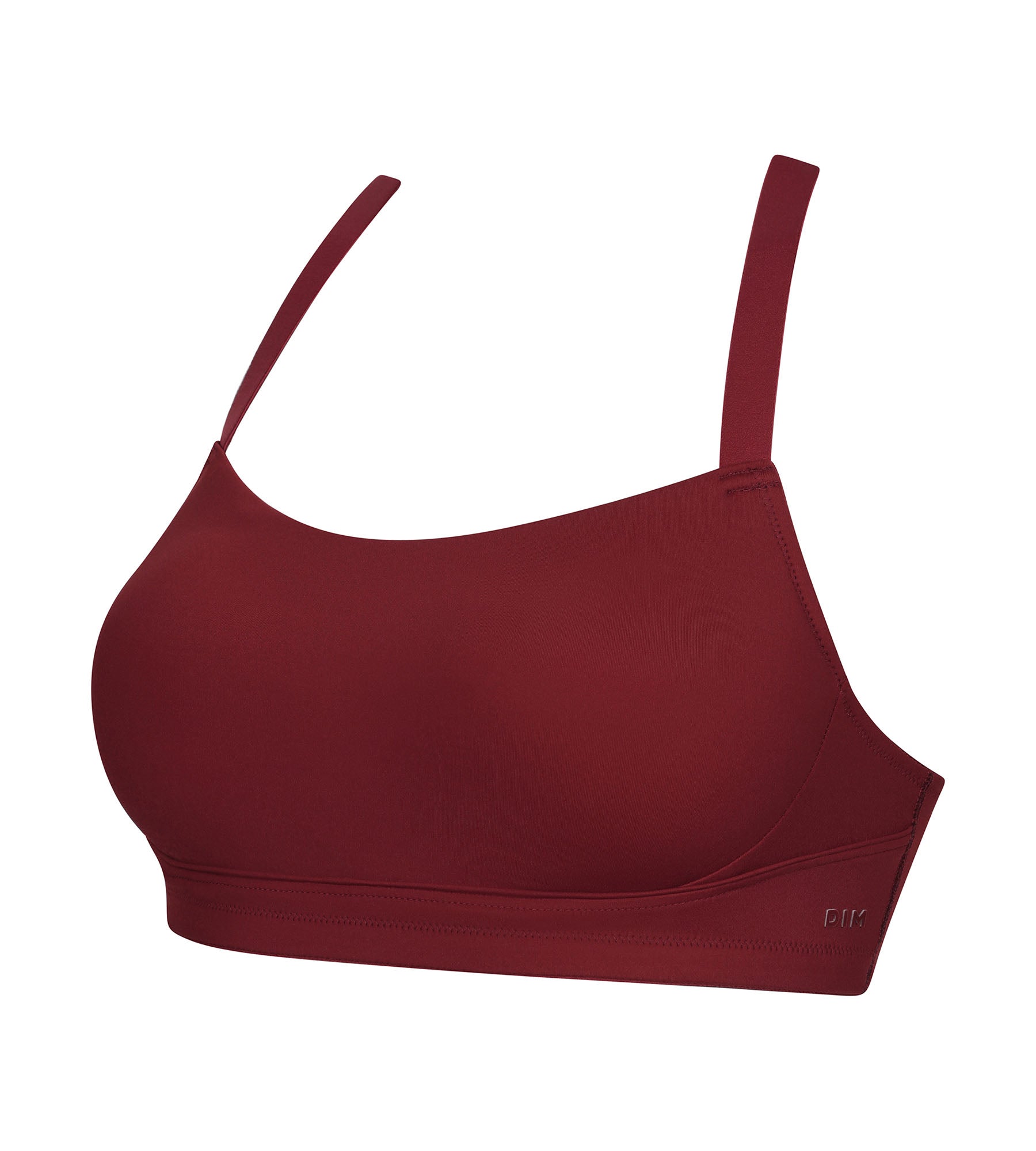 dim-move-soutien-gorge-de-sport-microfibre-bordeaux image 5