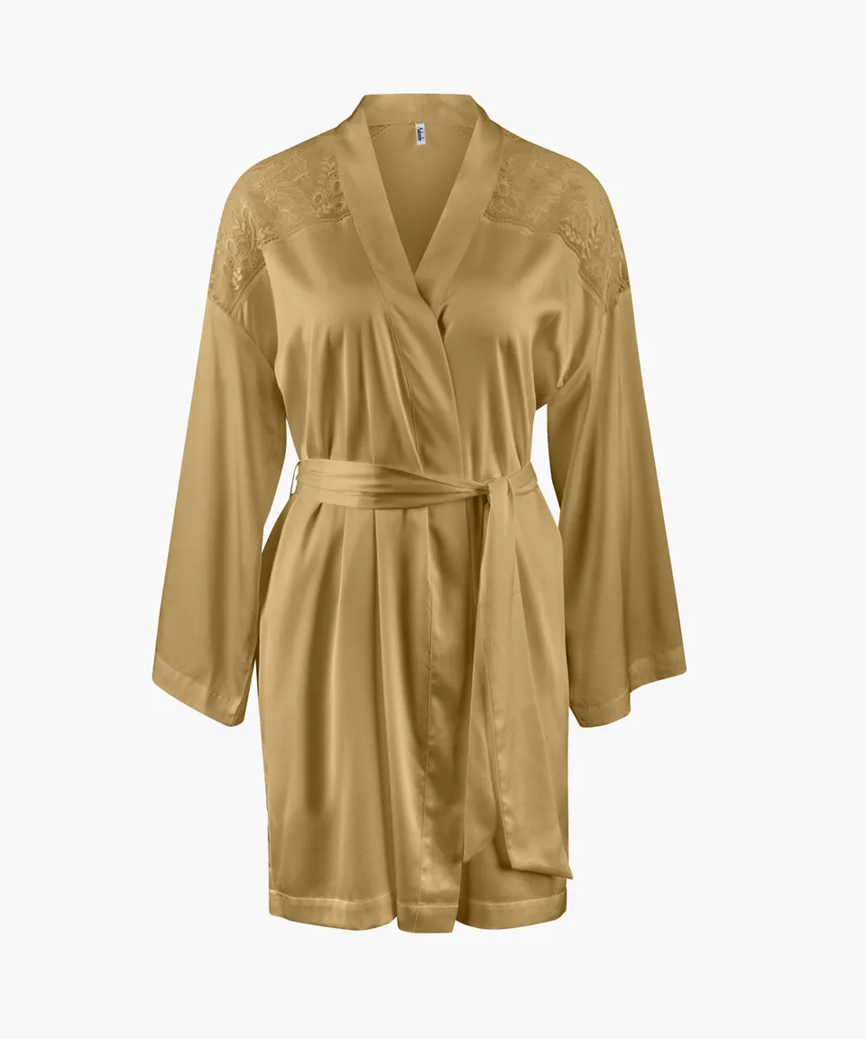 aubade-midnight-whisper-kimono-sublime-bronze image 1