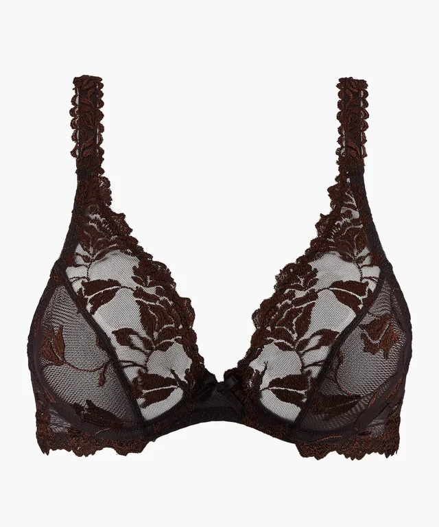 aubade-softessence-soutien-gorge-triangle-armatures-espresso image 1