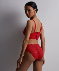 aubade-rosessence-slip-italien-gala-en-dentelle-jacquard image 2