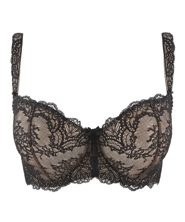 aubade-danse-des-sens-comfort-soutien-gorge-demi-buste-noir image 1