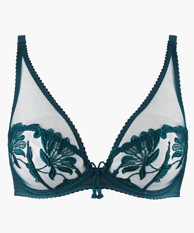 aubade-lovessence-soutien-gorge-triangle-avec-armatures-en-maille-et-broderie-re image 1