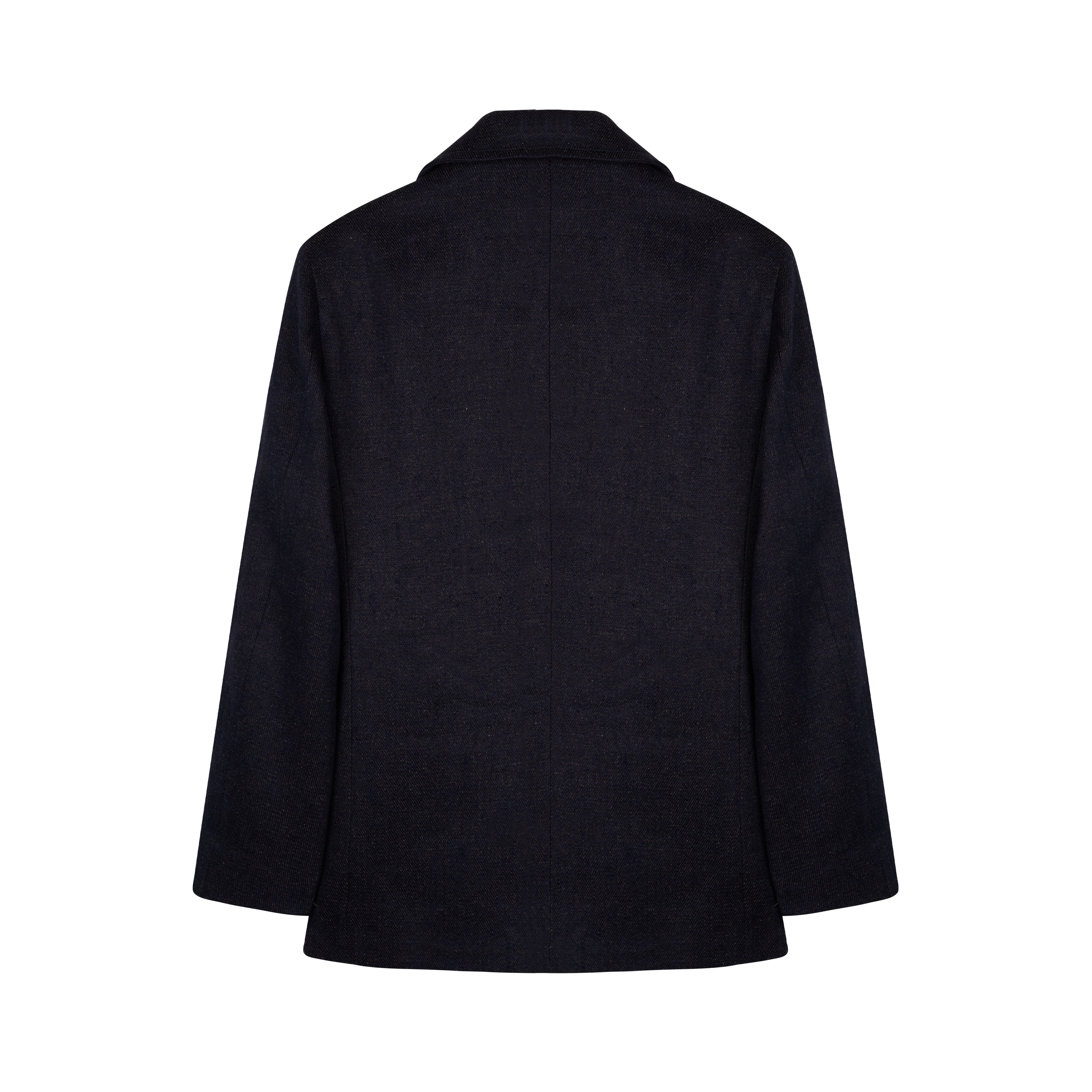 atelier-tuffery-x-saint-james-caban-h-ritage-homme-chanvre-laine-bleu-fonc image 3