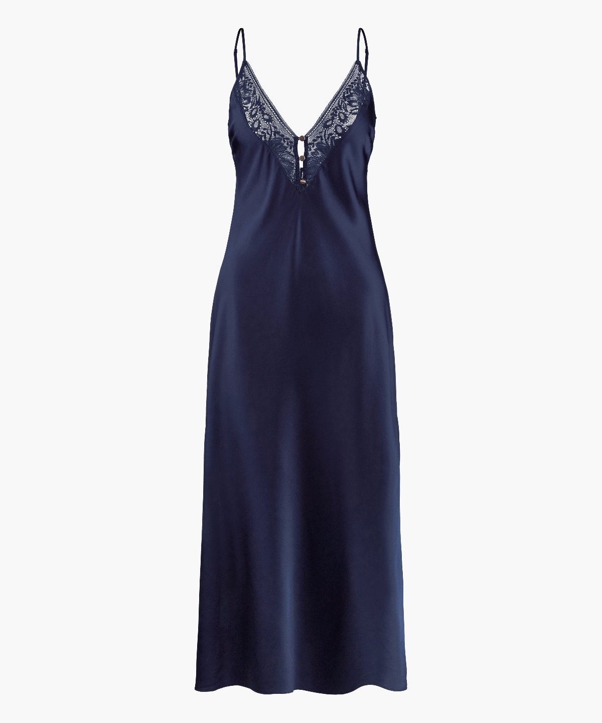 aubade-midnight-whisper-nuisette-longue-evening-blue image 1