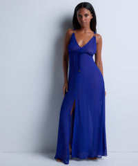 aubade-beach-walk-robe-longue-ultramarine-2 image 3