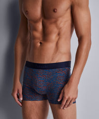 aubade-homme-two-boxers-pack-blue-tiger image 2