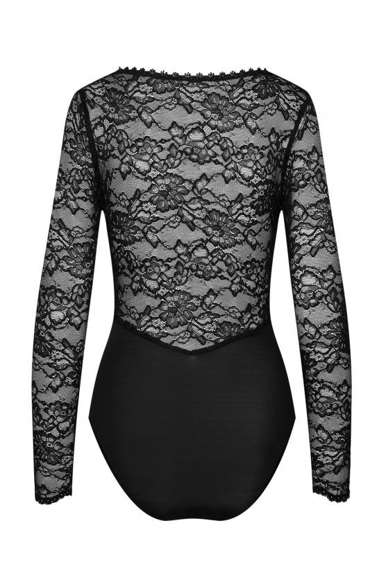 cadolle-gina-body-dentelle-culotte-gainante-noire image 2