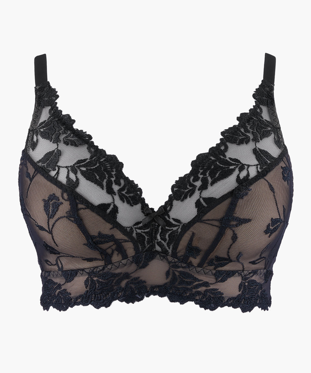 aubade-softessence-soutien-gorge-triangle-noir-sans-armatures image 1