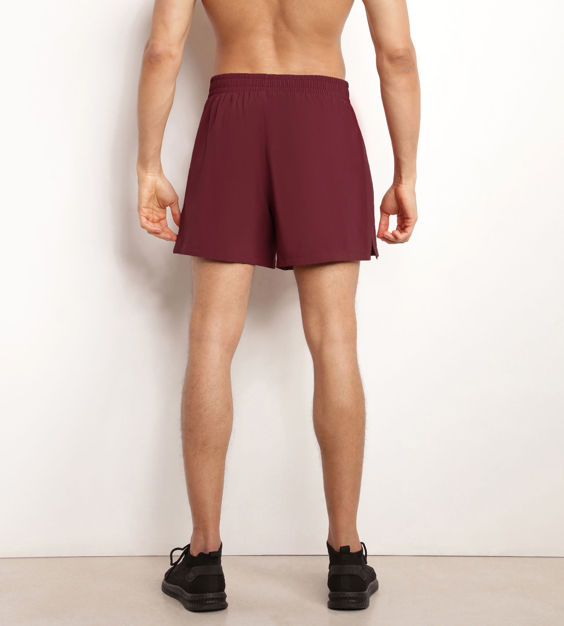 dim-dim-move-short-de-sport-homme-bordeaux image 2
