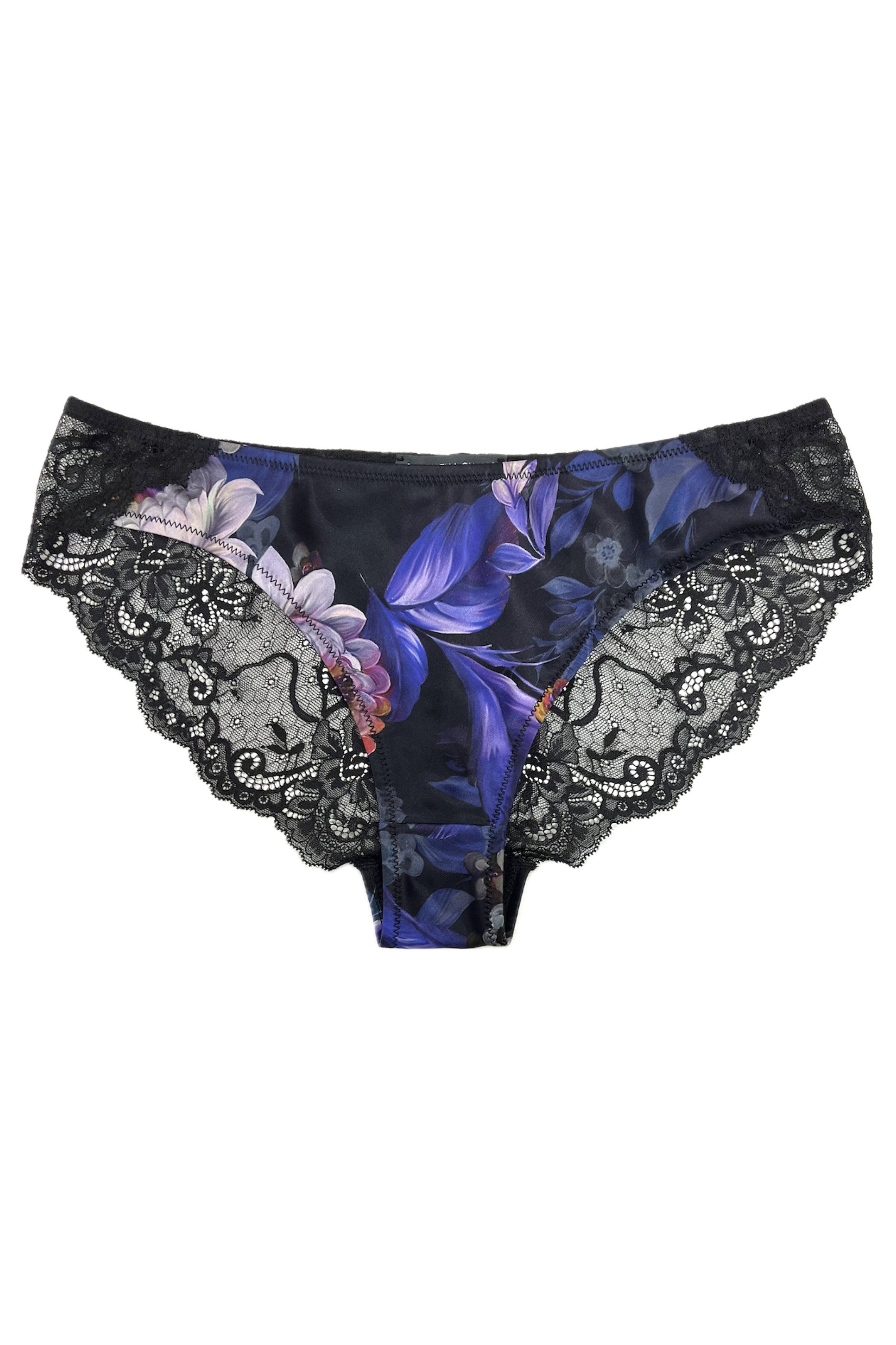 cadolle-eloise-culotte-dentelle-de-calais-et-soie-florale image 1