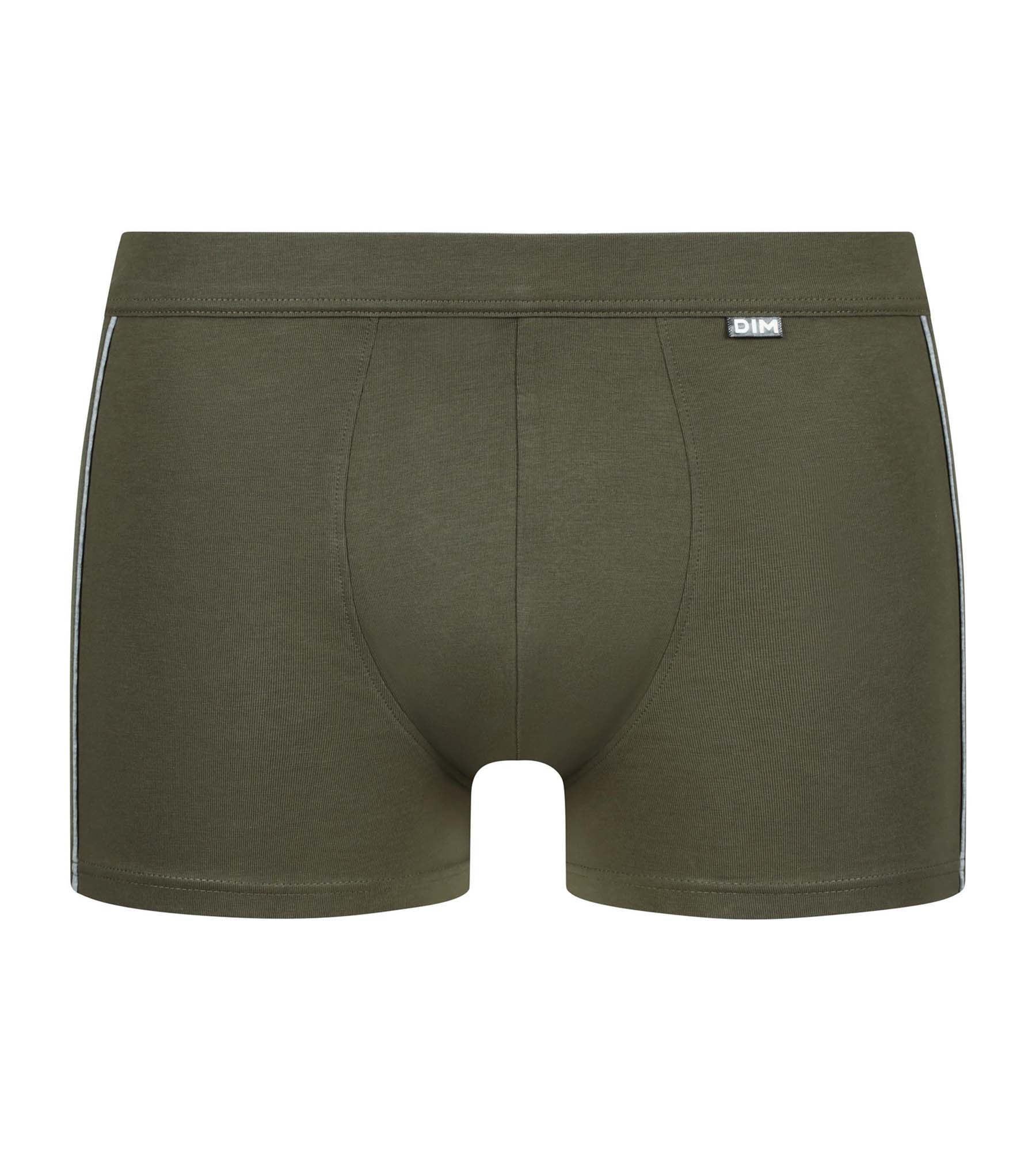 dim-classic-boxer-homme-coton-modal-vert-camouflage image 3