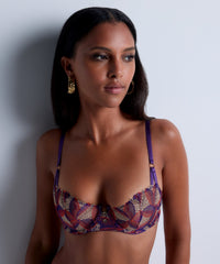 aubade-life-celebration-soutien-gorge-demi-bonnet-violet-vif image 2