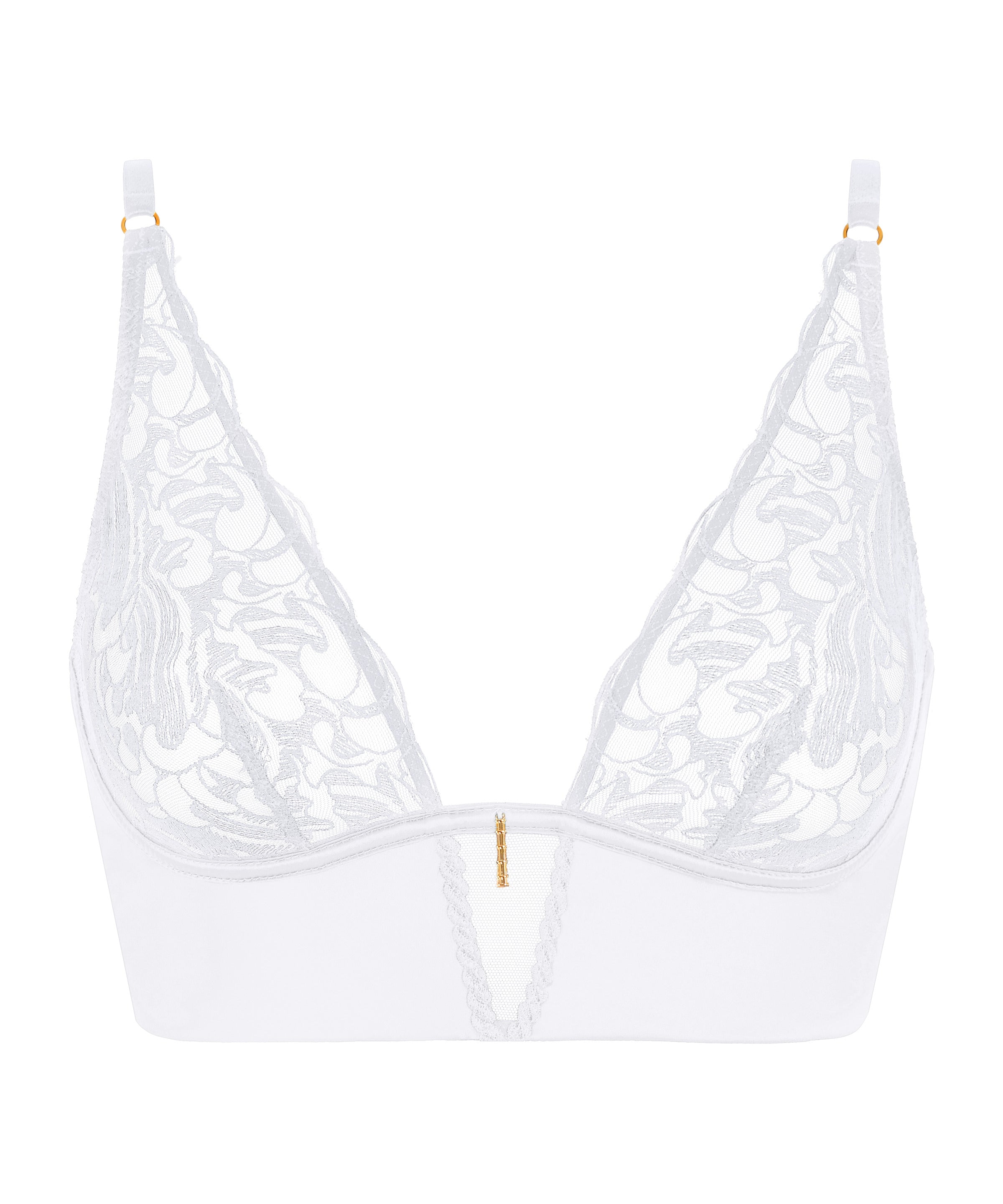 aubade-satin-memories-bralette-triangle-sans-armatures-artic-blue image 1