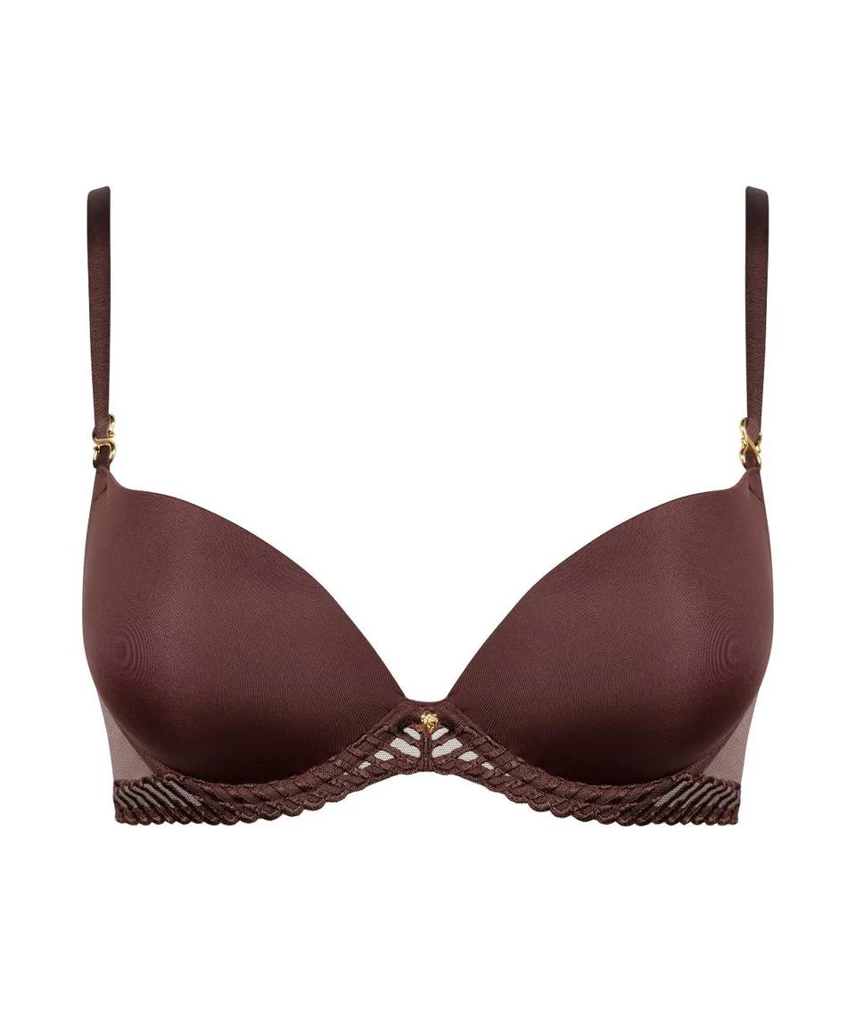aubade-sheer-emotion-soutien-gorge-push-up-coques-s-pia-bretelles-dor-es-et-tull image 1