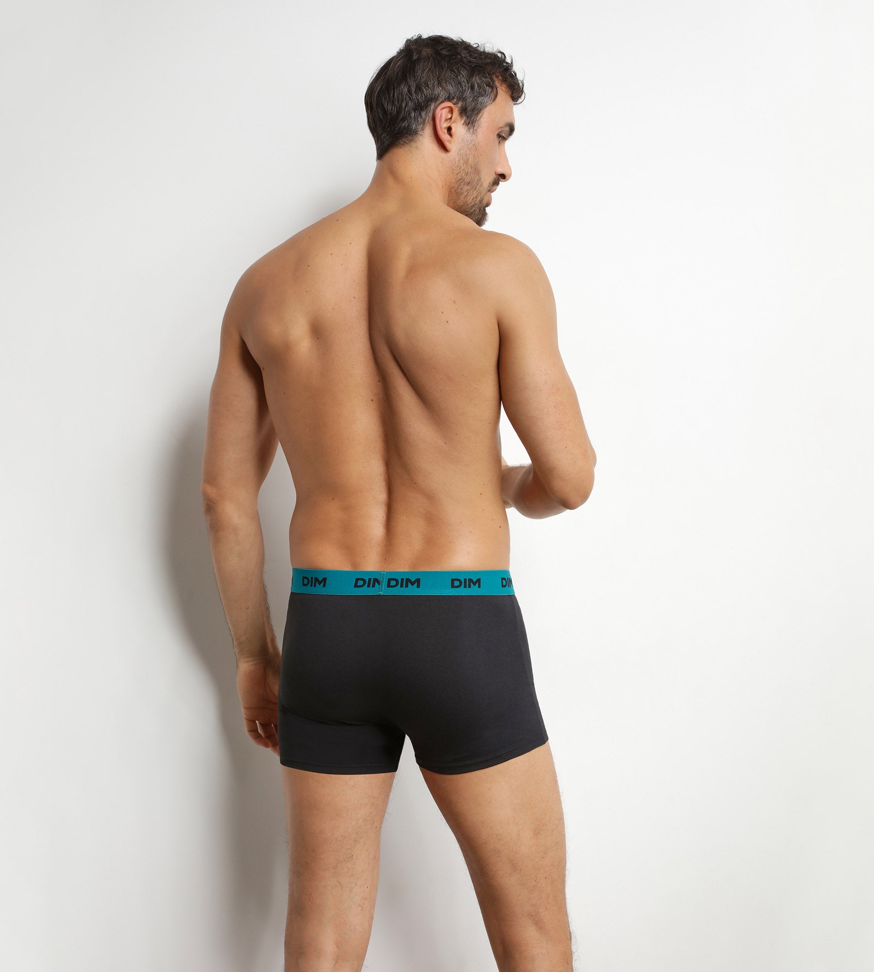 dim-mix-colors-lot-de-3-boxers-homme-noir-ceinture-cam-l-on image 2