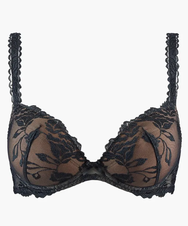 aubade-softessence-soutien-gorge-push-up-noir image 1
