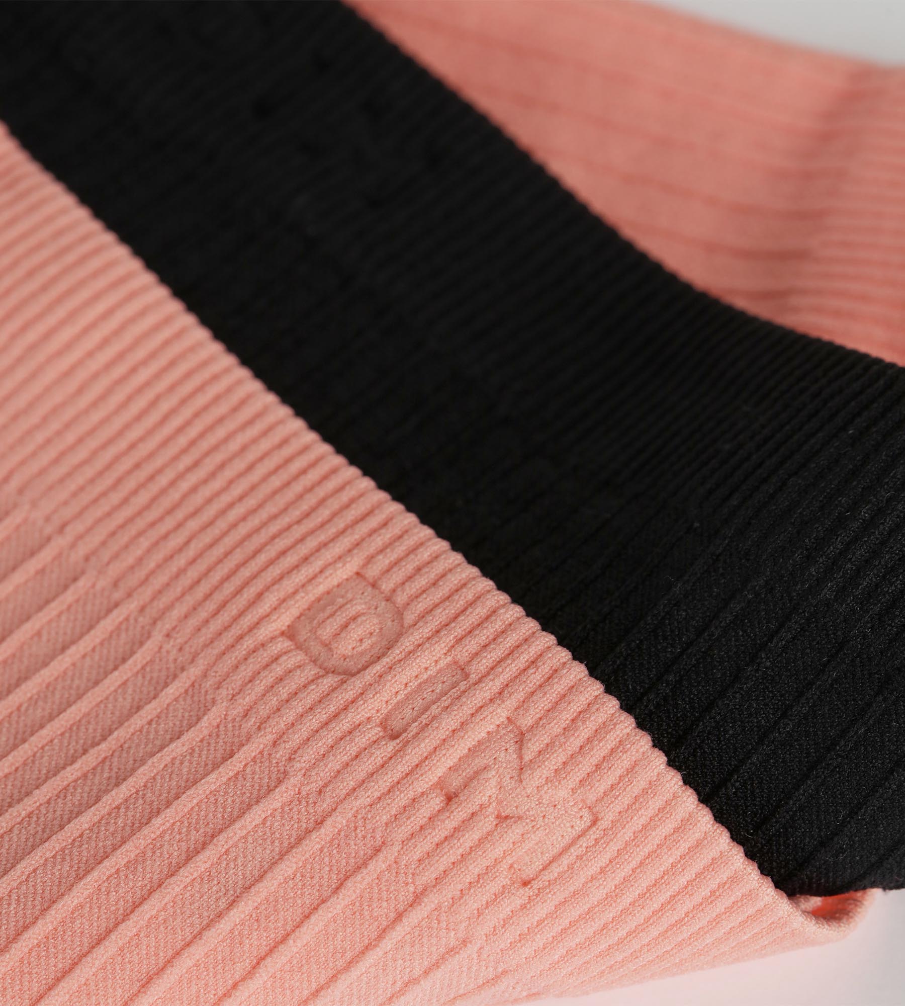 dim-lot-de-2-boxers-fille-sans-couture-noir-corail image 3