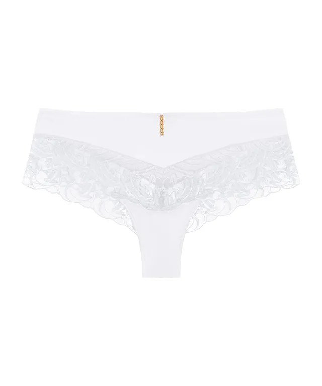 aubade-satin-memories-shorty-arctic-blue image 1