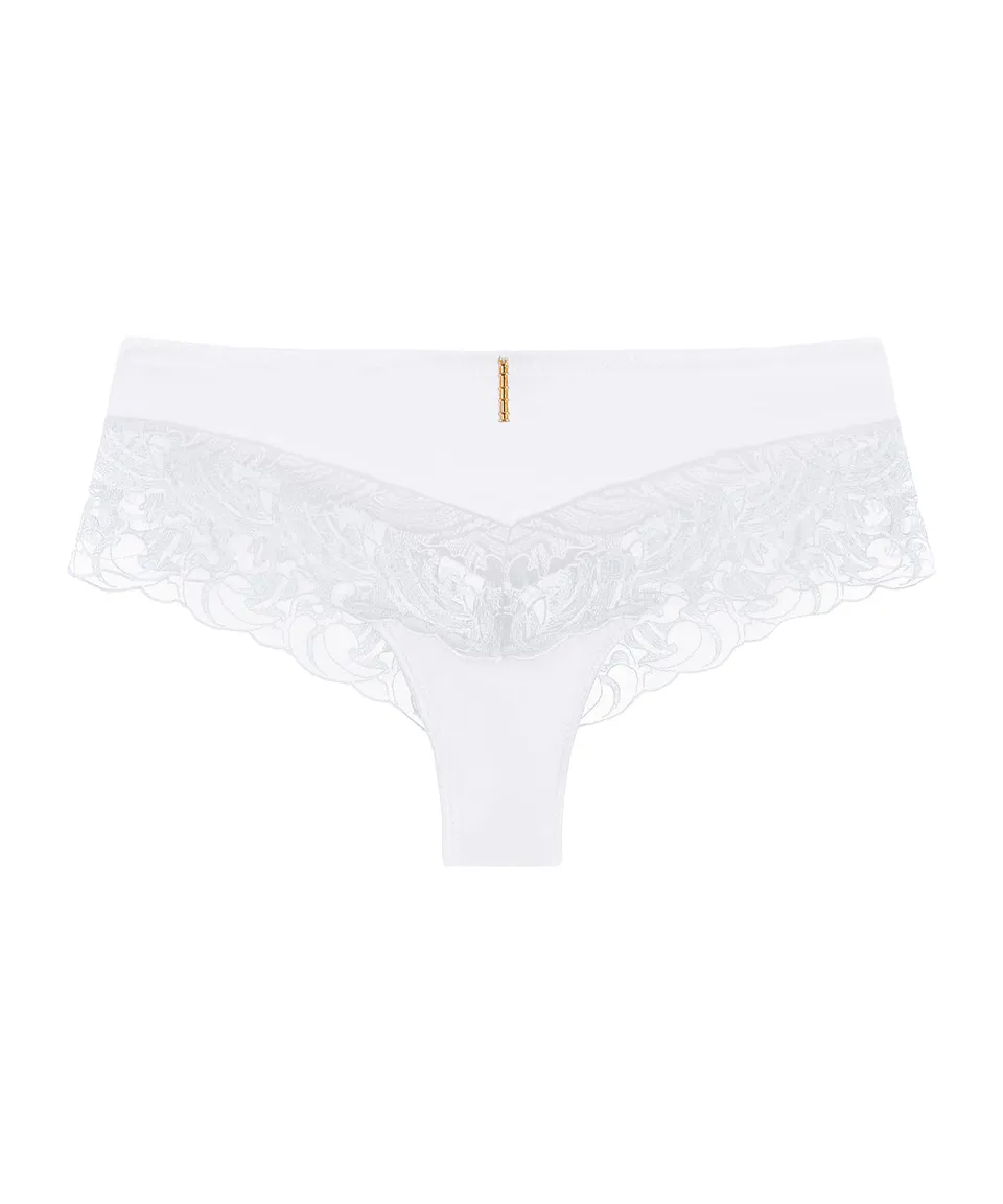 aubade-satin-memories-shorty-arctic-blue image 1