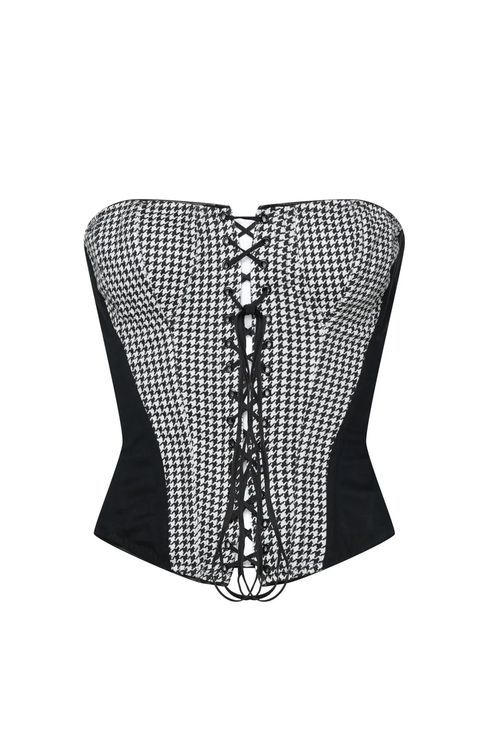 cadolle-noha-corset-pied-de-poule-la-age image 1