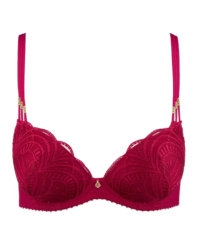 aubade-vibes-soutien-gorge-push-up-coques-rouge-love-bordeaux image 1