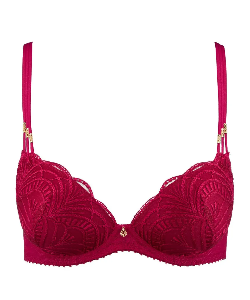 aubade-vibes-soutien-gorge-push-up-moul-red-love-bordeaux image 1