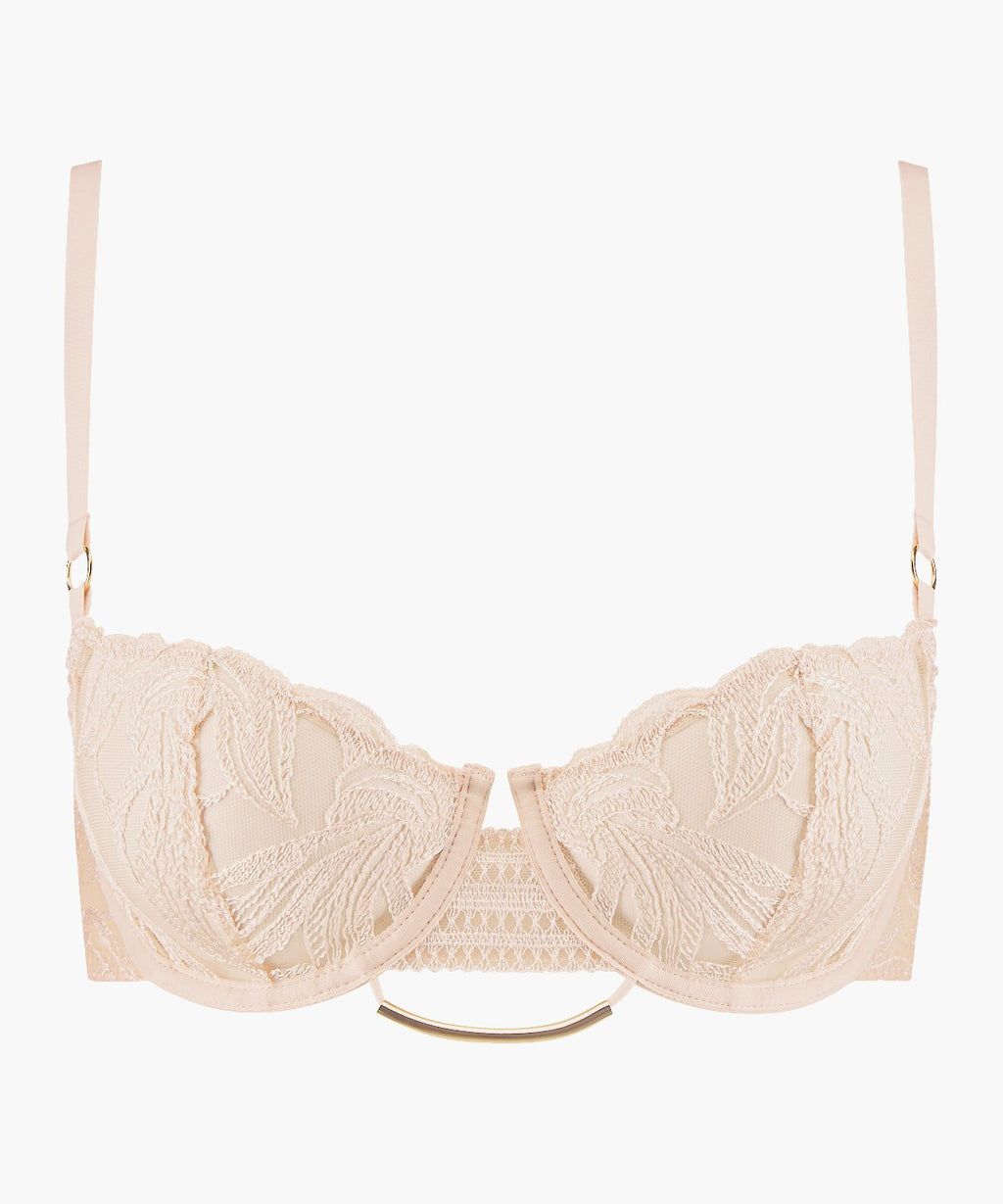 aubade-into-the-groove-soutien-gorge-half-cup-armatures-sandstone image 1