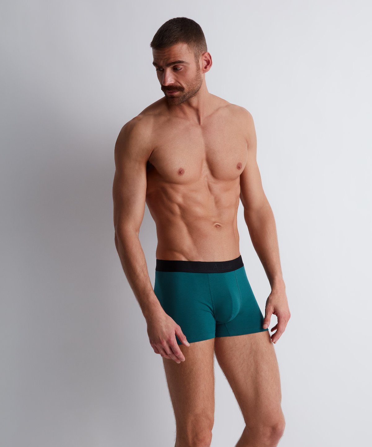 aubade-homme-pack-2-boxers-talisman-lot-de-2-boxers-homme-stretch-imprim-p-trole image 6
